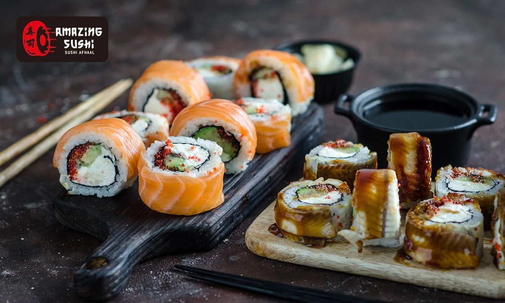 Sushibox (32 of 70 stuks) van Amazing Sushi
