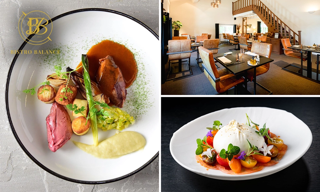 3-, 4- of 5-gangendiner bij Bistro Balance
