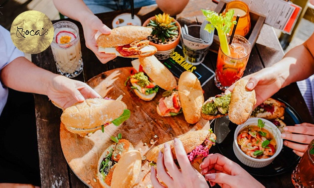 Lunchplank in hartje Rotterdam