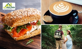Wandelarrangement + koffie/thee + 2-gangenlunch