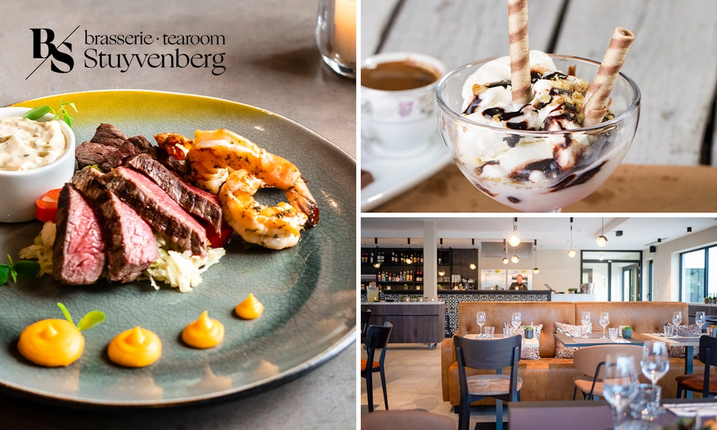3-gangen keuzediner bij Brasserie Stuyvenberg
