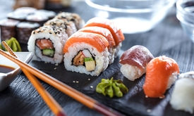 Afhalen: sushibox (24, 26 of 52 stuks) bij Fusion Proeven