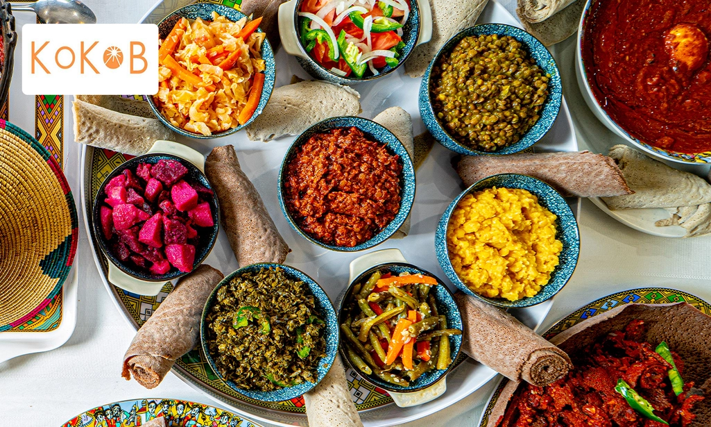 Ethiopisch 3-gangendiner bij KoKoB