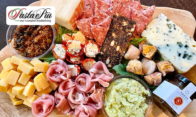 Borrelplank naar keuze om af te halen bij Pasta e Più