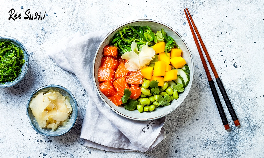 Pokébowl naar keuze voor afhaal bij Ree Sushi 