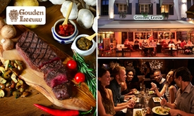 3-gangendiner in hartje Valkenberg bij Restaurant Gouden Leeuw 