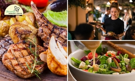 Mixed grill + salade bij Restaurant Jasmijn