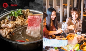 3-gangen Japans hotpot- of grilldiner à volonté bij Sensai