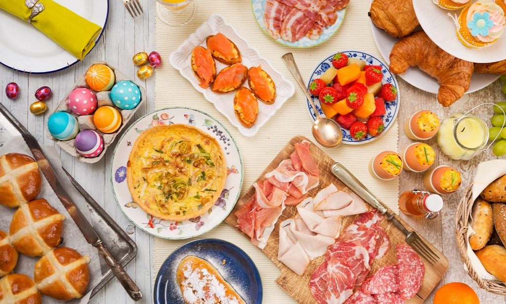 Paasbrunch voor bezorging of afhaal van Traiteur Robby